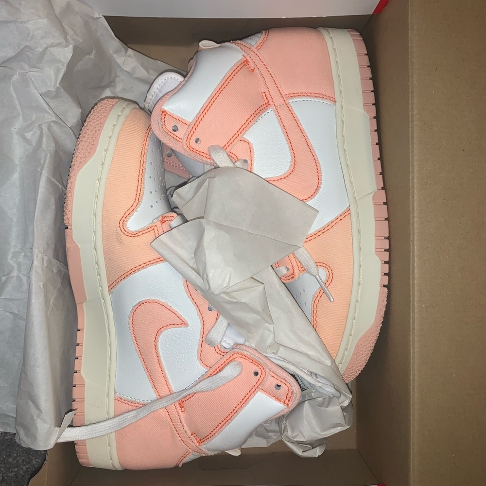 Nike Dunk Hi 1985.Arctic Orange. Size 9. Like brand new